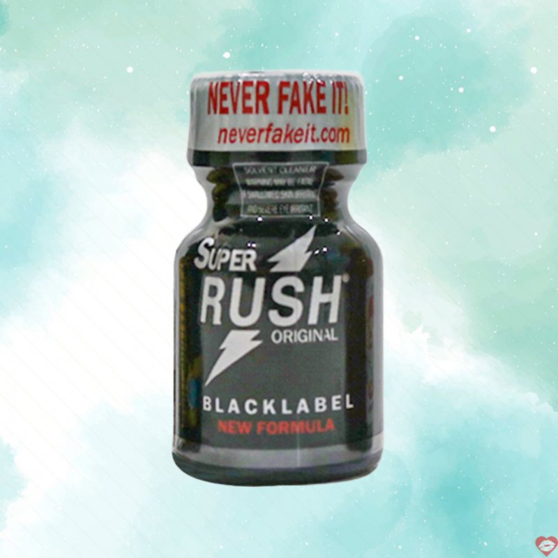 Chai hít tăng khoái cảm Popper PWD USA Super Rush Black Label - Chai 10ml
