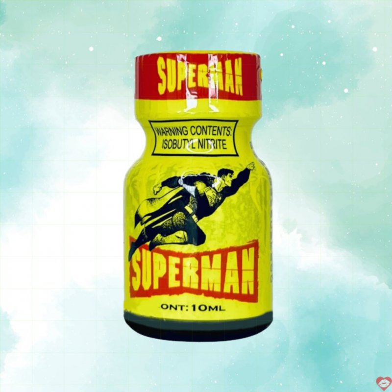 Chai hít tăng khoái cảm Popper PWD USA Superman - Chai 10ml