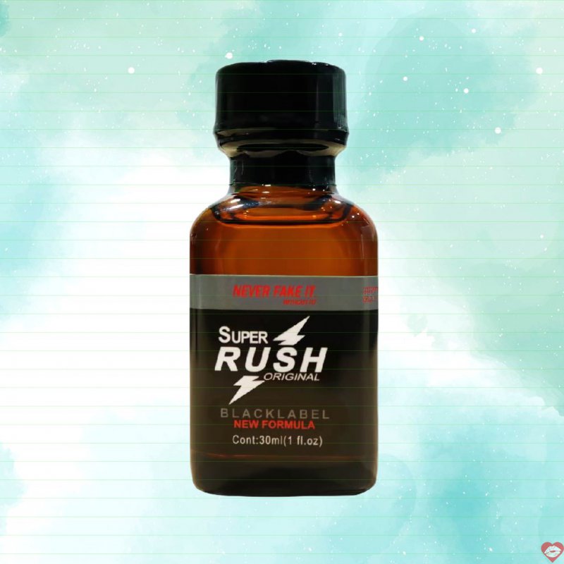 Chai hít tăng khoái cảm Popper PWD USA Super Rush Black Label - Chai 30ml
