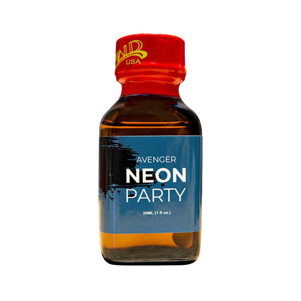 Popper PWD USA Avenger Neon Party Blue 30ml tăng khoái cảm an toàn nhẹ nhàng