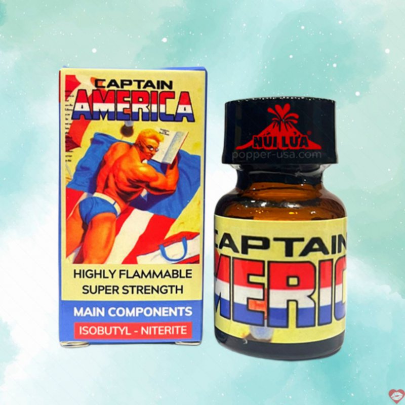 Popper Captain America phê tột đỉnh Siêu Hot 10ml