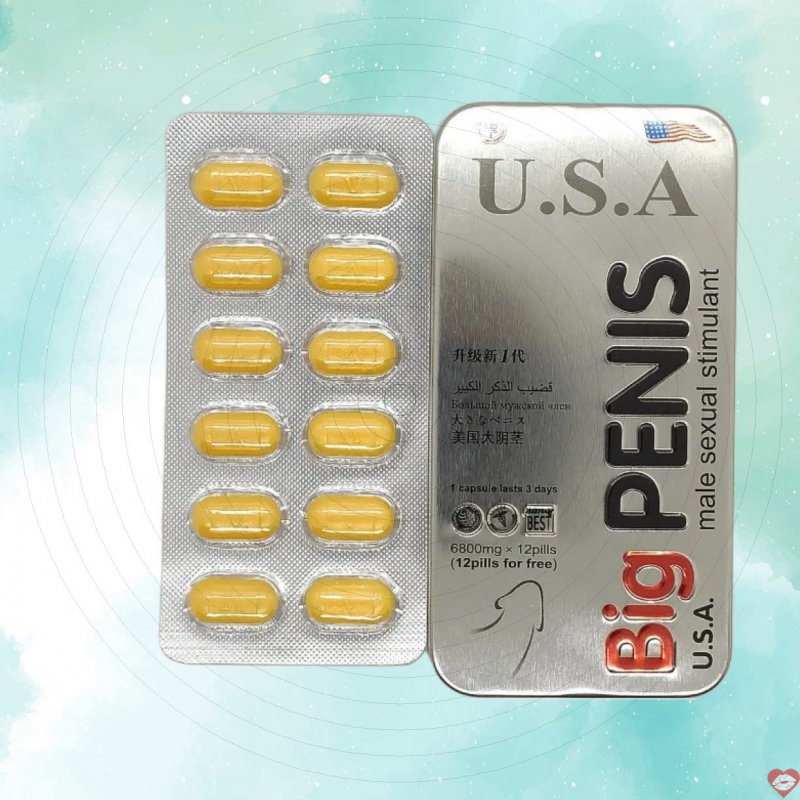 Big Penis Plus thuốc cường dương tăng sinh lý bền lâu mạnh mẽ 