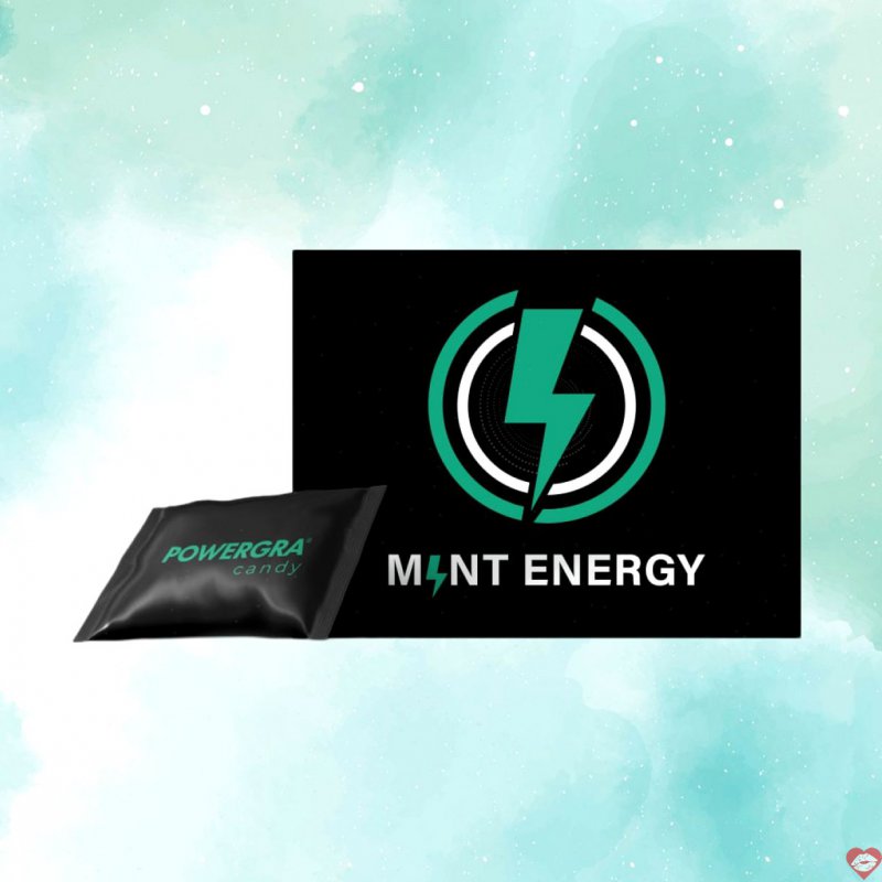 Kẹo Powergra Mint tăng sinh lực nhanh Kẹo bạc hà hộp 1 viên 