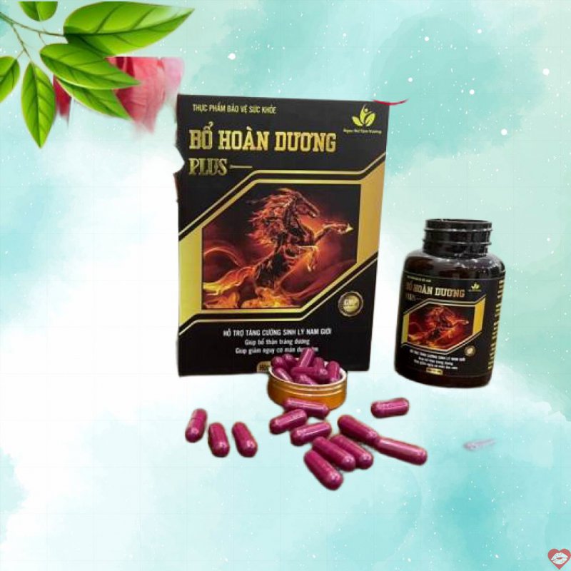 Thảo dược sinh lý nam Bổ hoàng dương plus tăng cường sức khỏe sinh lý 