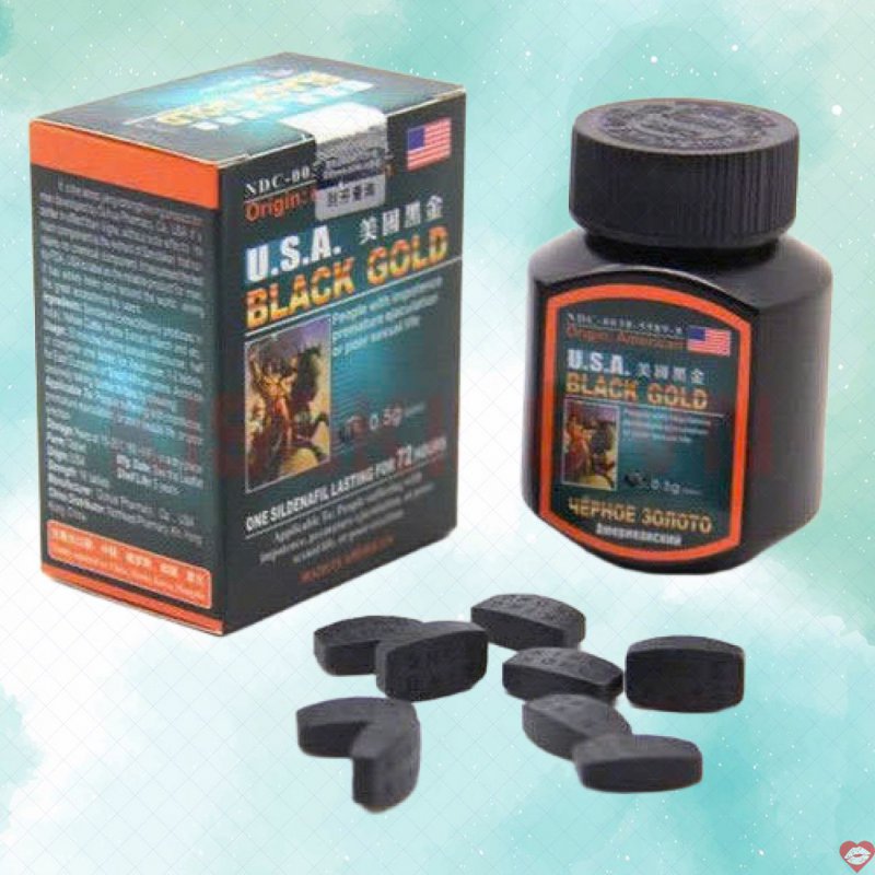 Thuốc cương dương Black Gold USA tăng cường sinh lực bền bỉ 