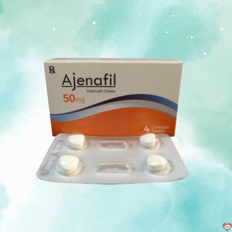 Thuốc ngậm cương dương Ajenafil 50mg bạc hà tăng cường sinh lý nam mạnh mẽ 