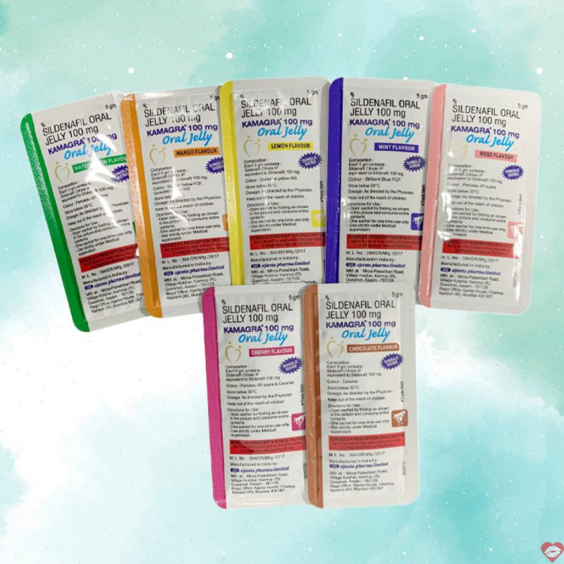 Thạch Kamagra oral jelly 7 gói tăng cường sinh lý mạnh mẽ kéo dài 