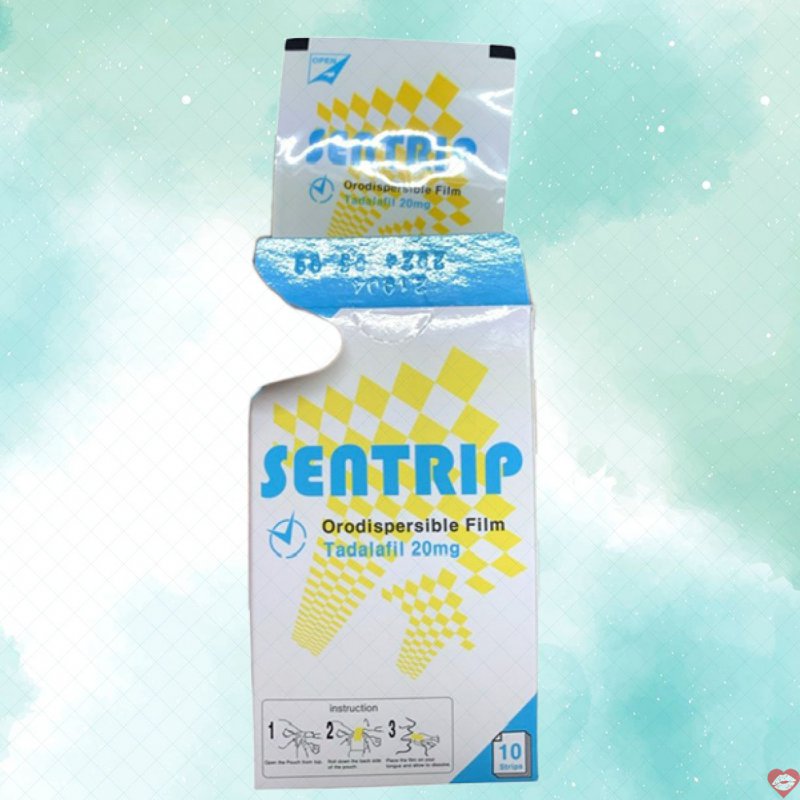 Tem ngậm cường dương Sentrip tăng cường sinh lý kích thích mạnh 