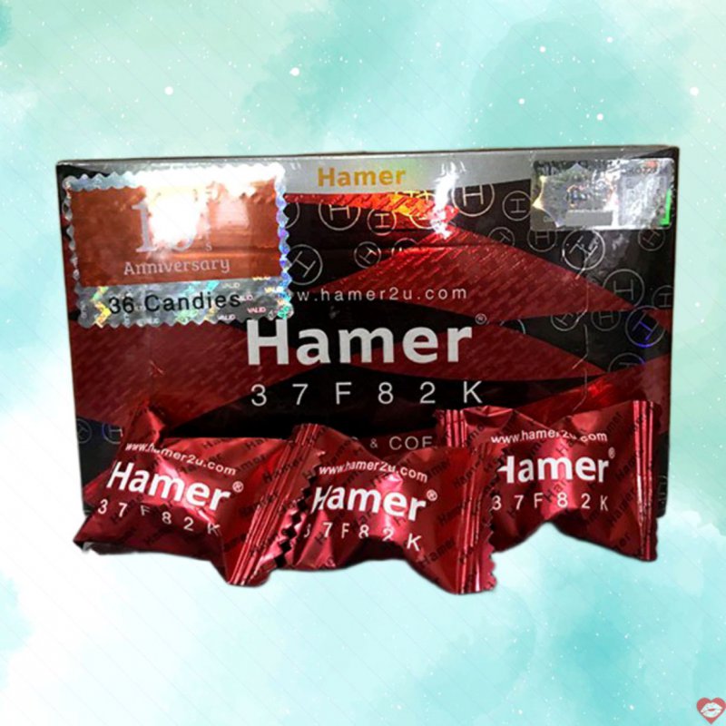 Kẹo sâm Hamer 37F82K 36 viên tăng sinh lý mạnh mẽ tốt cho sức khỏe 