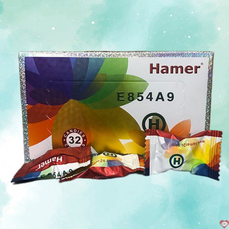Kẹo nhân sâm Hamer E854A9 32 viên tăng cường sinh lý nam 