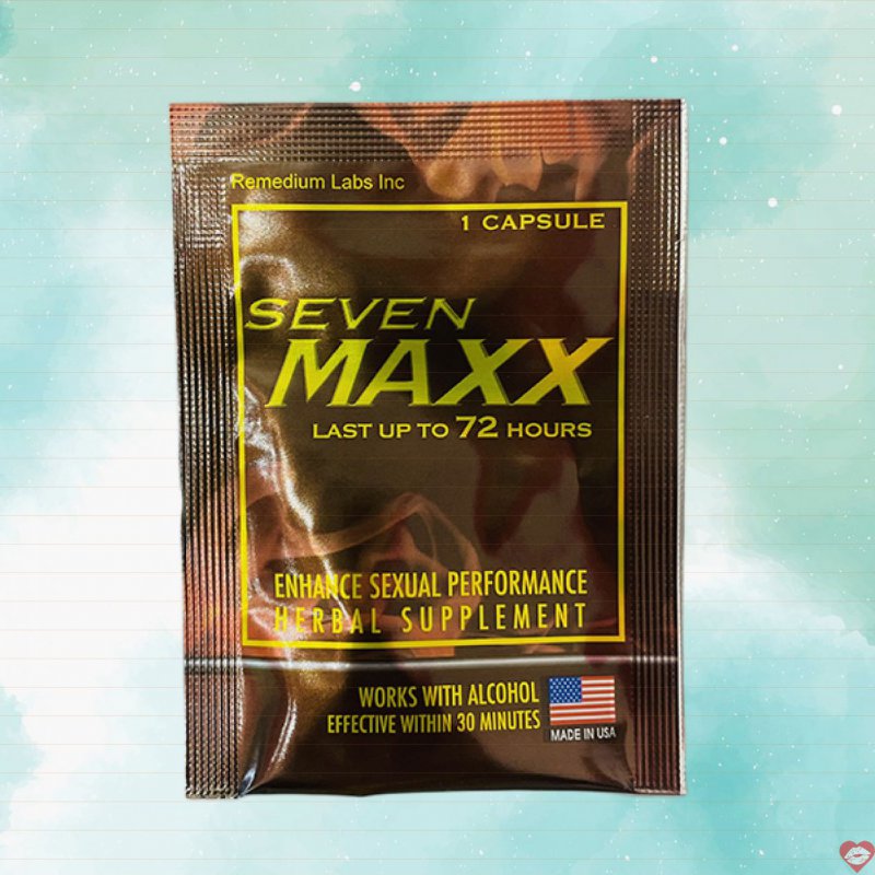 Seven Maxx thuốc cường dương Mỹ tăng cường sinh lý mạnh mẽ an toàn 