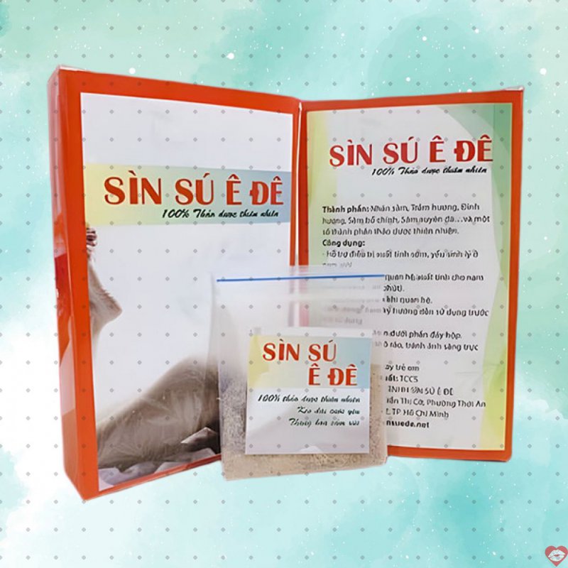Bột Sìn Sú Ê Đê kéo dài thời gian quan hệ trị xuất tinh sớm 