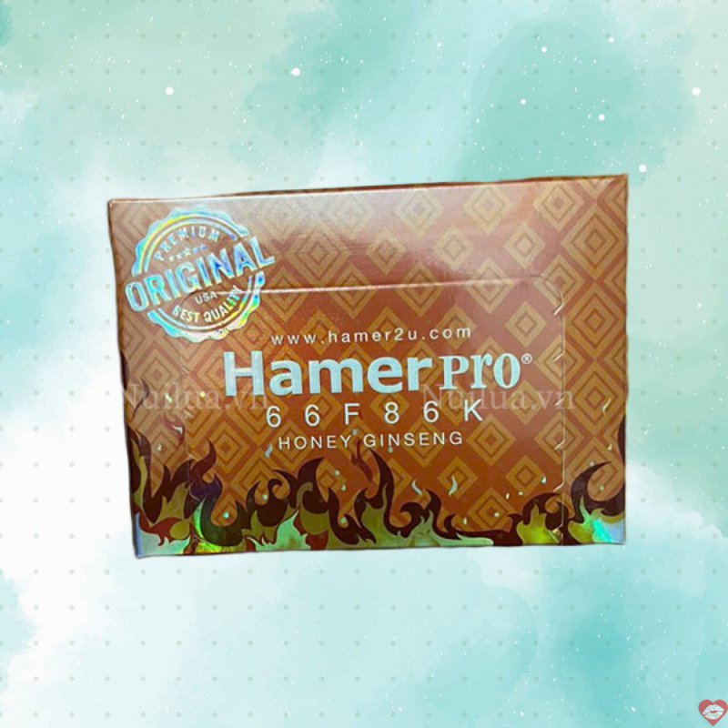 Kẹo ngậm HAMER PRO vị mật ong thảo dược tăng cường sinh lý 