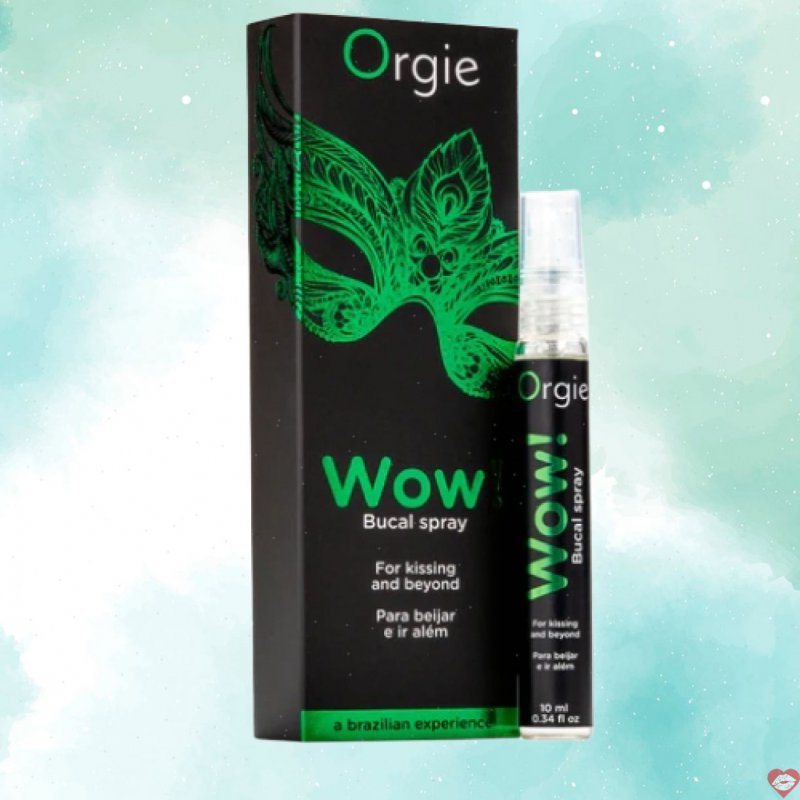 Chai xịt thơm miệng Orgie Wow khử trùng tăng khoái cảm 