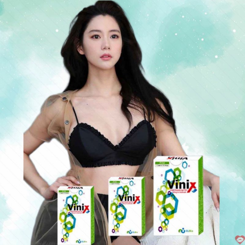 Tem ngậm cường dương Vinix Hàn Quốc chính hãng hiệu quả 