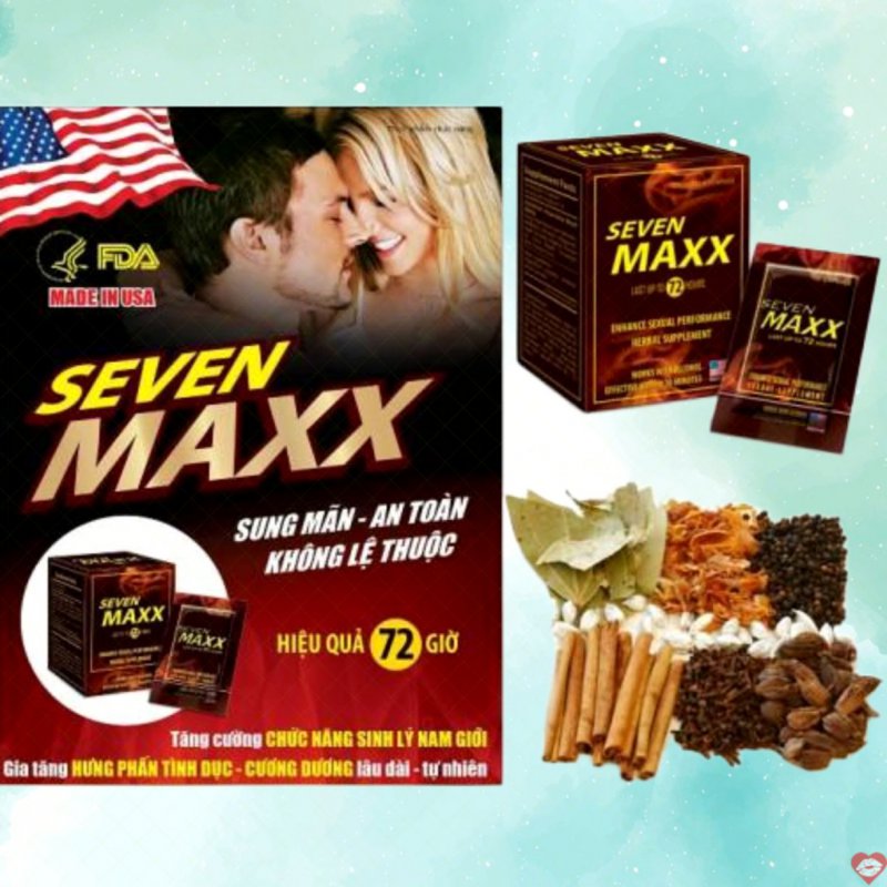 Thảo Dược Cường Dương Chính Hãng USA - Seven Max