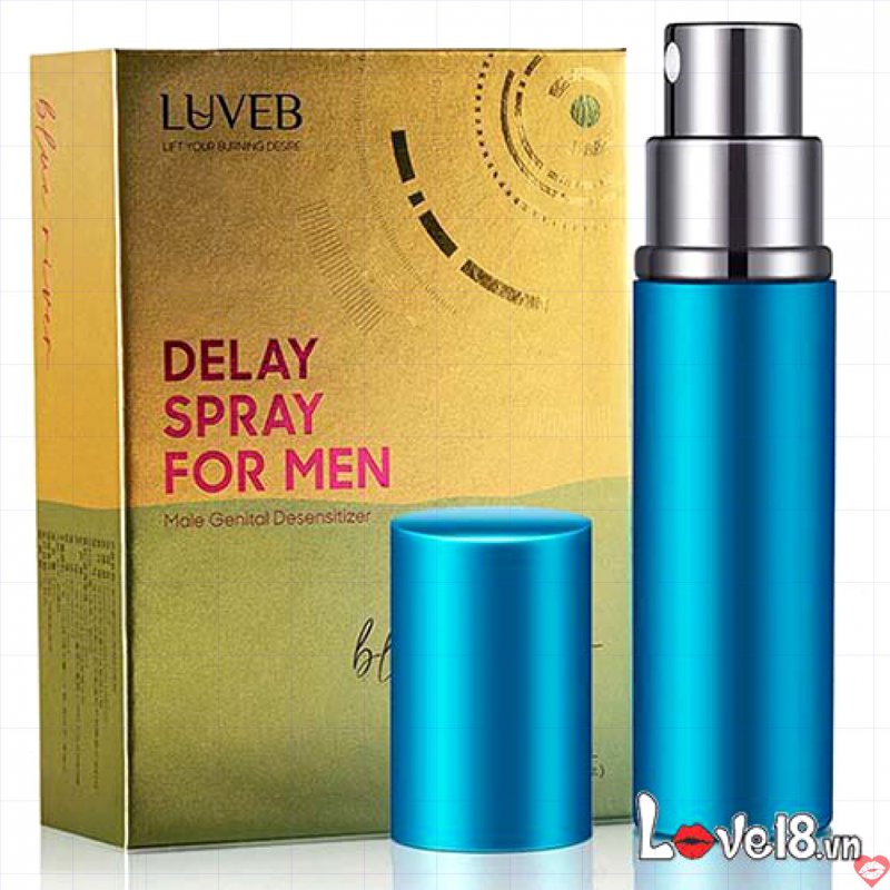 Chai Xịt Kéo Dài Quan Hệ Svakom Luveb Blue River Tăng Cường 