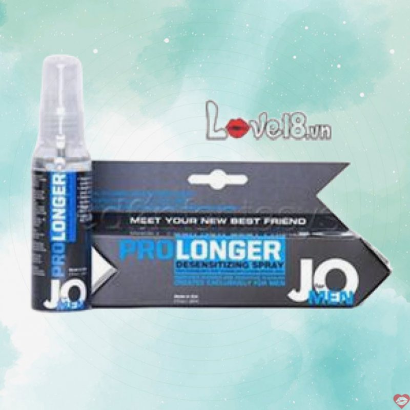 Chai xịt kéo dài quan hệ Jo Prolonger hỗ trợ hiệu quả nam giới 