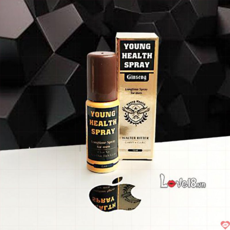 Chai xịt nhân sâm Young Health tăng sinh lực giảm mệt mỏi quà tặng giá tốt 