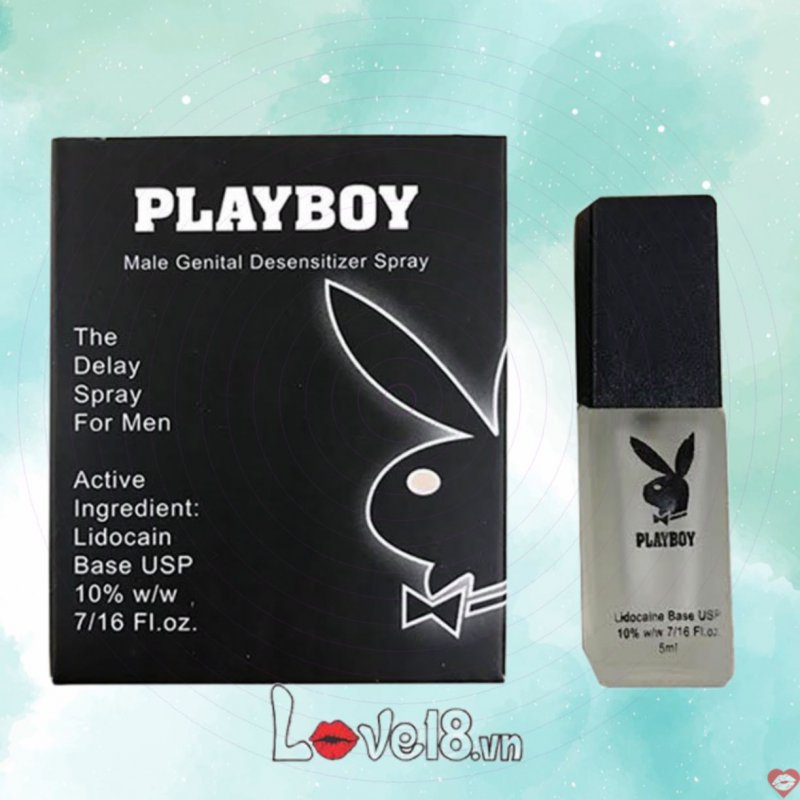 Chai xịt kéo dài thời gian PlayBoy, trị xuất tinh sớm hiệu quả 
