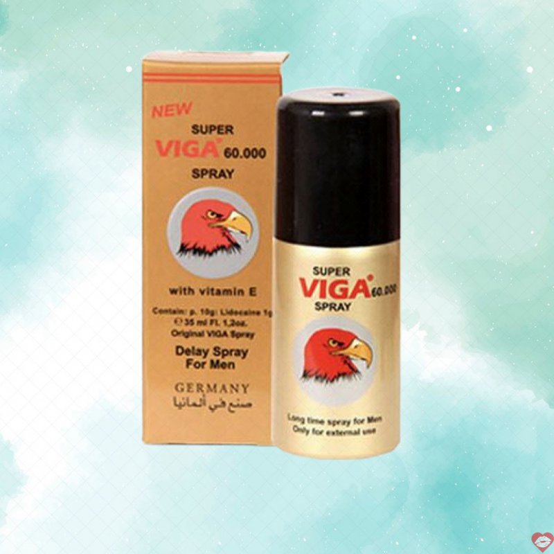 Chai xịt Viga 60000 trị xuất tinh sớm hiệu quả tăng khoái cảm 