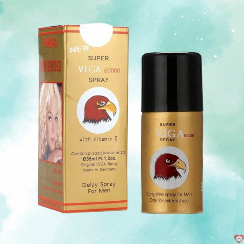 Chai xịt kéo dài Super Viga 60000 - 45ml tăng cường cảm xúc, bền bỉ 