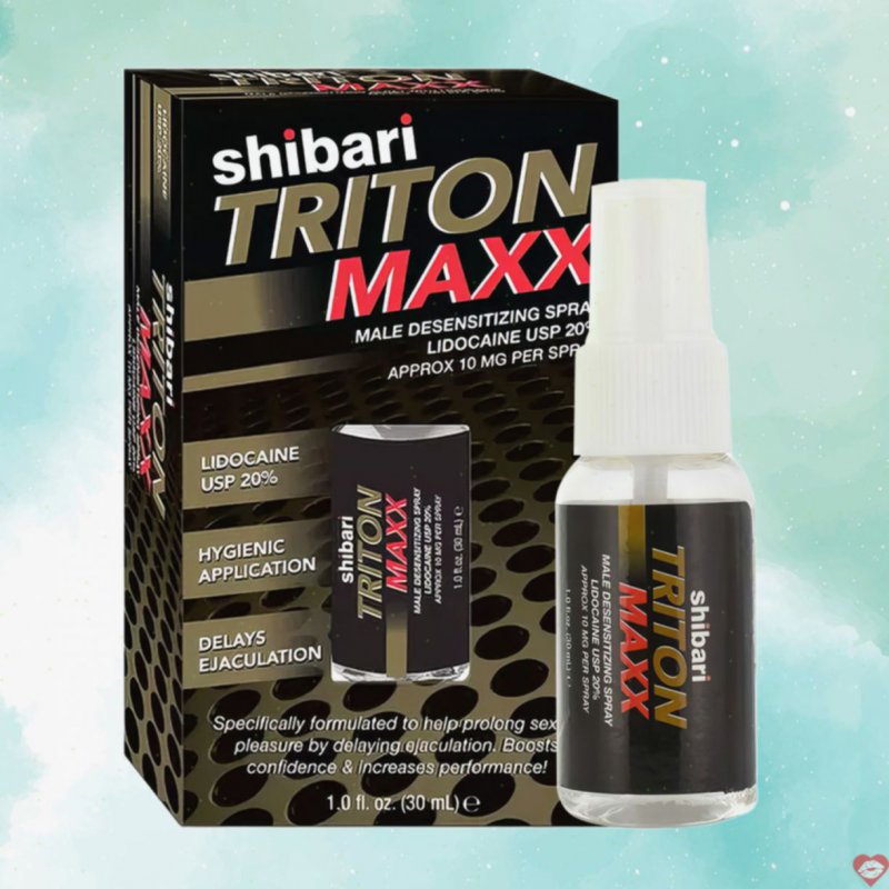 Chai xịt Shibari Triton Maxx 30ml tăng khoái cảm, bền lâu 