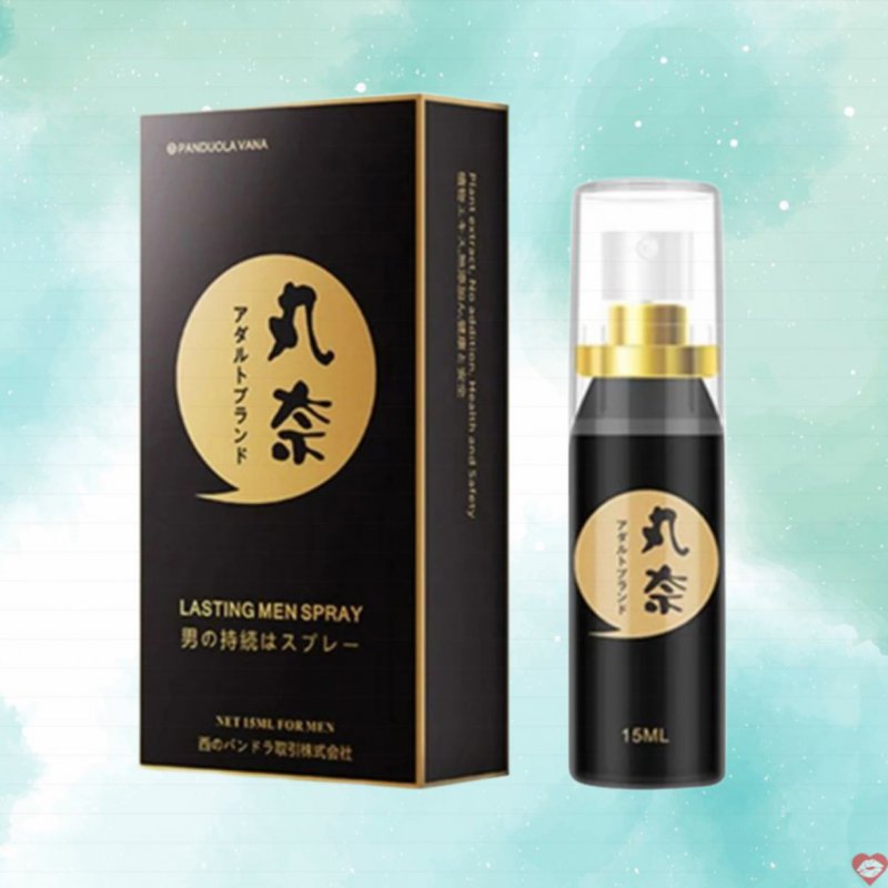 Chai xịt Panduola Lasting Spray Black kéo dài thời gian quan hệ 15ml 