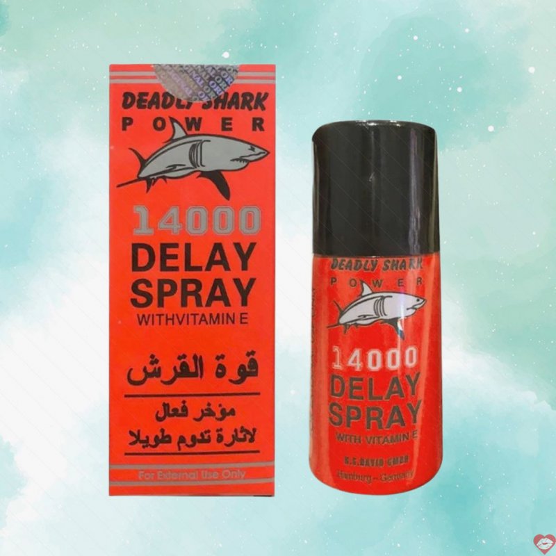 Chai xịt Power Deadly Shark 14000 kéo dài thời gian quan hệ 40ml 