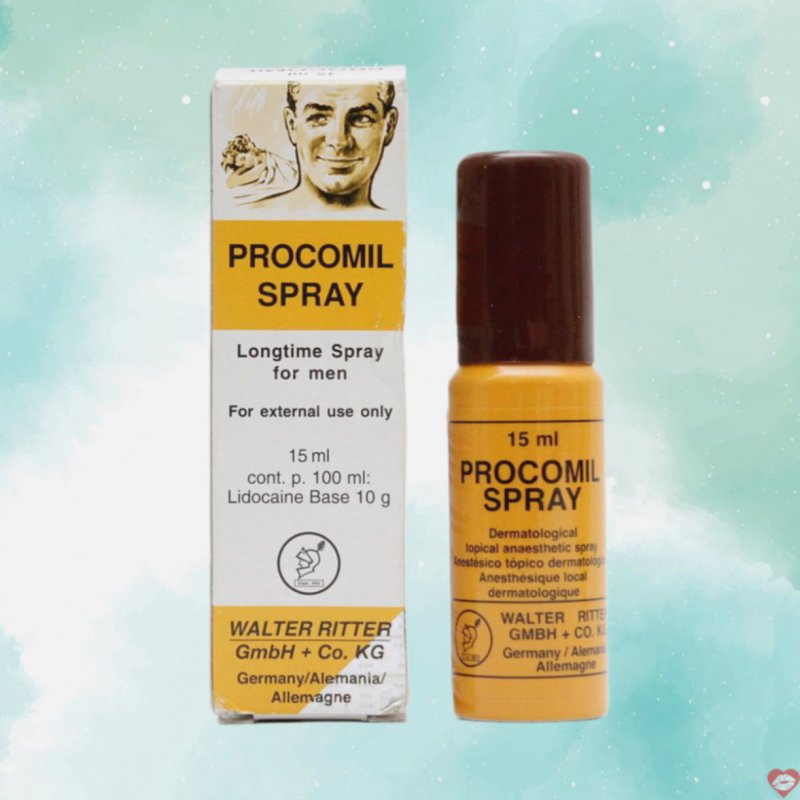 Thuốc xịt Procomil Đức kéo dài quan hệ hiệu quả sử dụng dễ dàng 12ml 