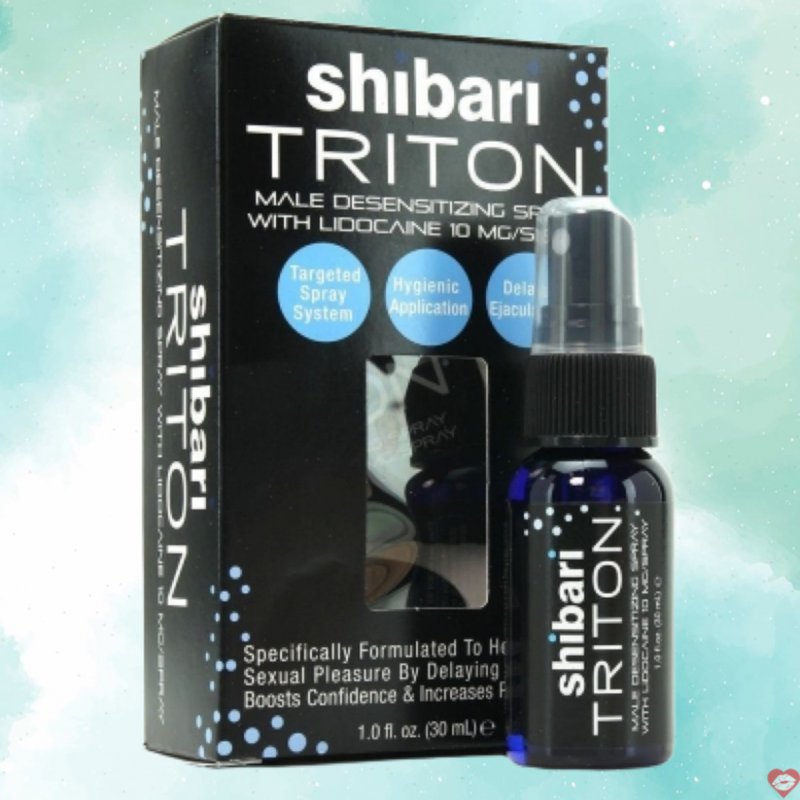 Chai xịt chống xuất tinh sớm Shibari Triton tăng cường sức bền yêu 