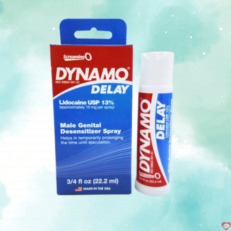 Thuốc xịt kéo dài thời gian quan hệ Dynamo Delay Lidocaine 13% 