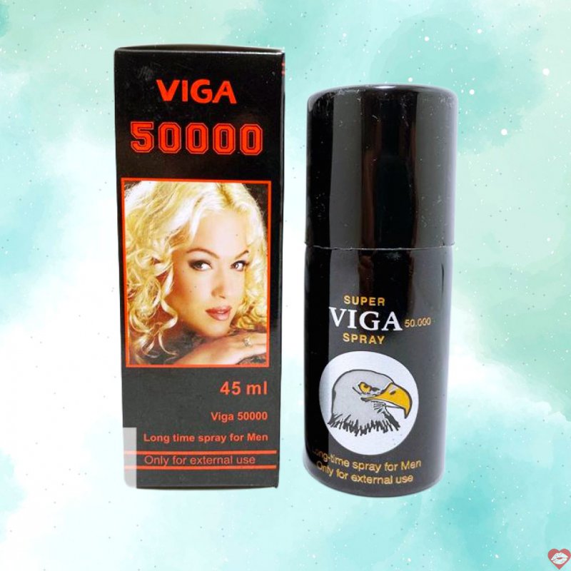Chai xịt chống xuất tinh sớm Viga 50000 Đức tăng cường bản lĩnh 