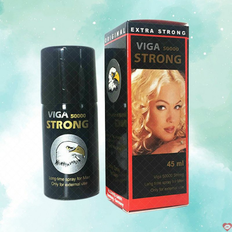 Chai Xịt Kéo Dài Thời Gian Viga Strong 45ml Hỗ Trợ Chuyên Nghiệp Nam Giới 