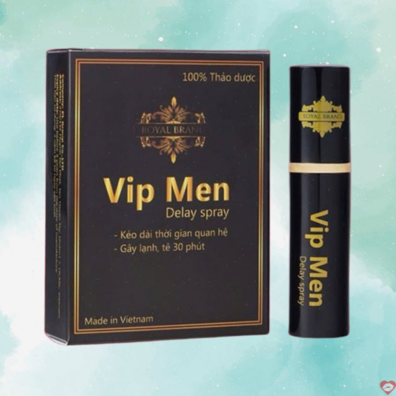 Chai Xịt Chống Xuất Tinh Sớm Vip Men 10ml Sinh Lý Nam 