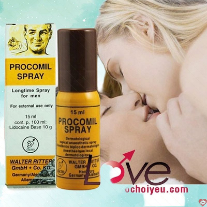Chai xịt kéo dài thời gian Procomil Spray Germany