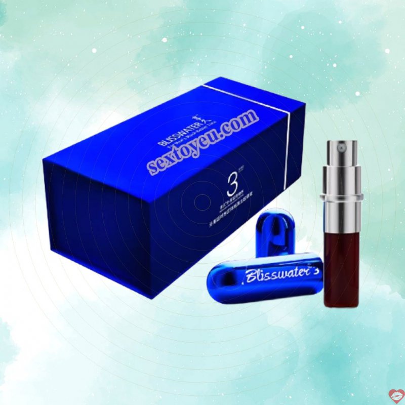 Chai xịt chống xuất tinh sớm Bliss water 3 hiệu quả vượt trội