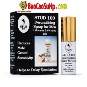 Chai xịt Stud 100 UK nắp vàng chính hãng bảo hành chất lượng