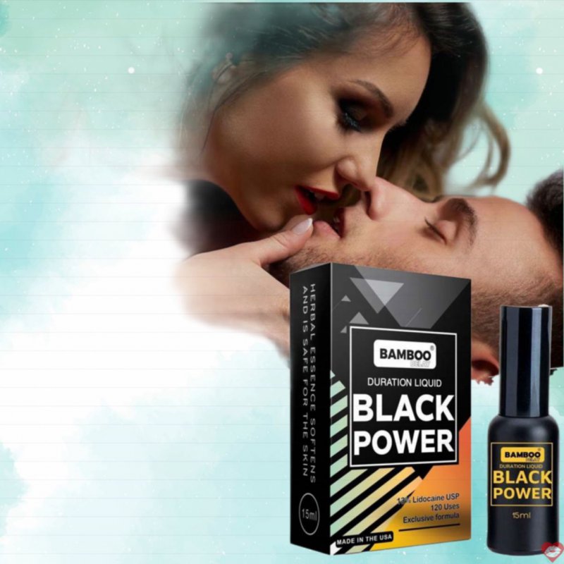 Chai xịt kéo dài thời gian USA Bamboo Black Edition 15ml 13%