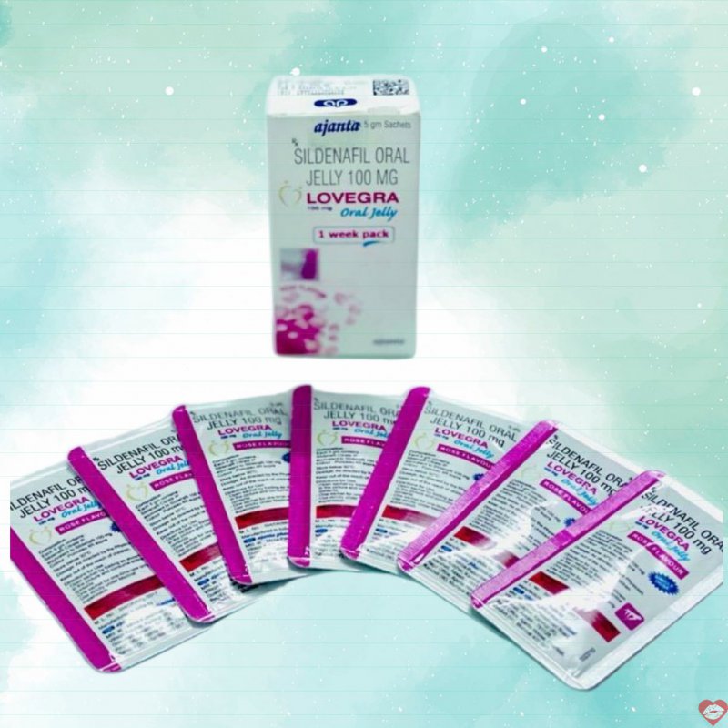 Thạch Kamagra Lovegra 7 Gói Tăng Hưng Phấn Nữ Thăng Hoa 