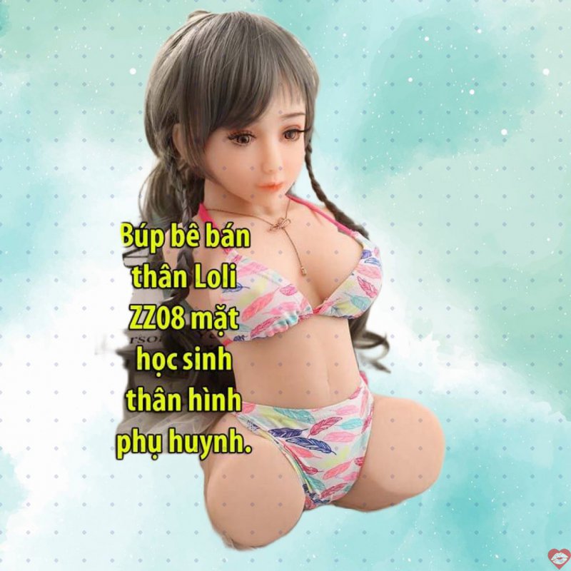 Búp bê bán thân Loli ZZ08 mặt học sinh thân hình đẹp 