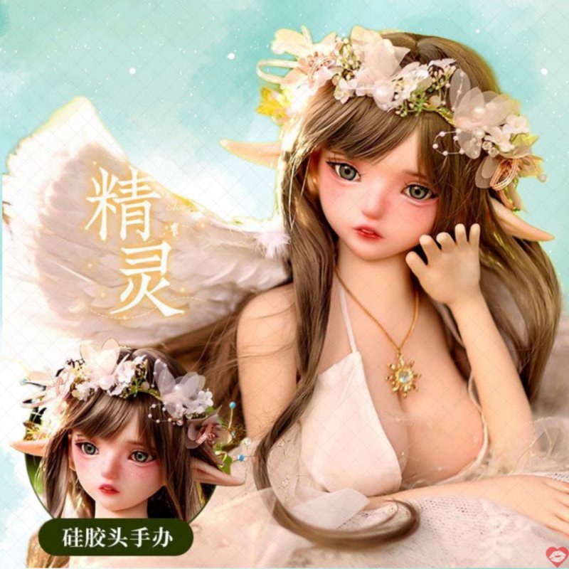 Búp bê tình dục anime yêu tinh ELf Lingyue 80cm vếu to hấp dẫn 
