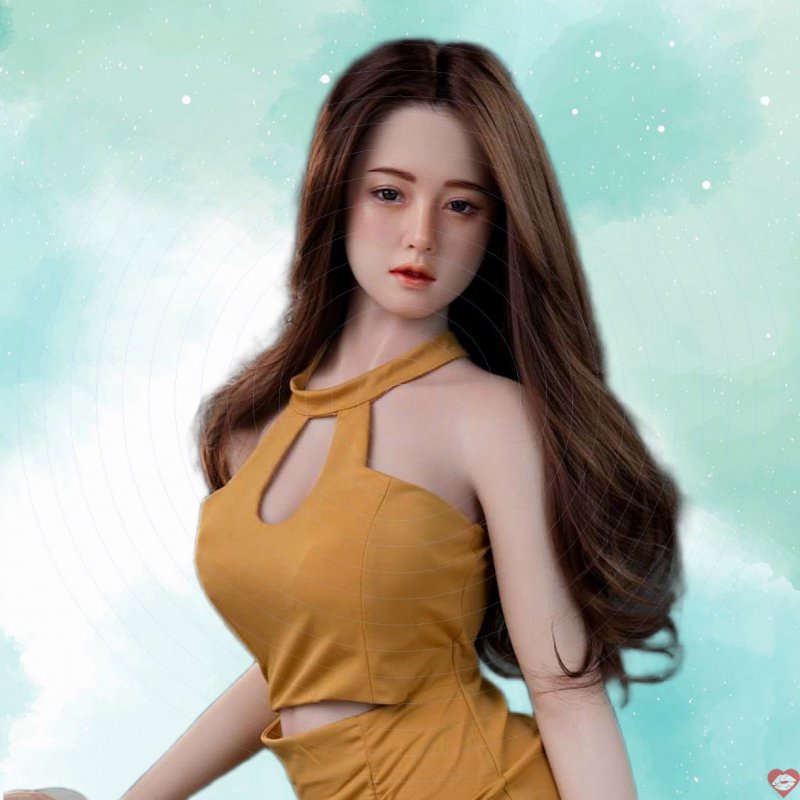 Búp bê tình dục Full Mỹ Liên dịu dàng nữ tính Đầu Silicone thân TPE 1m58cm