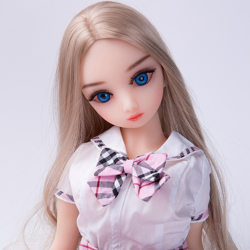 Búp bê mini Rita 68cm TPE chân thực tặng gel bôi trơn