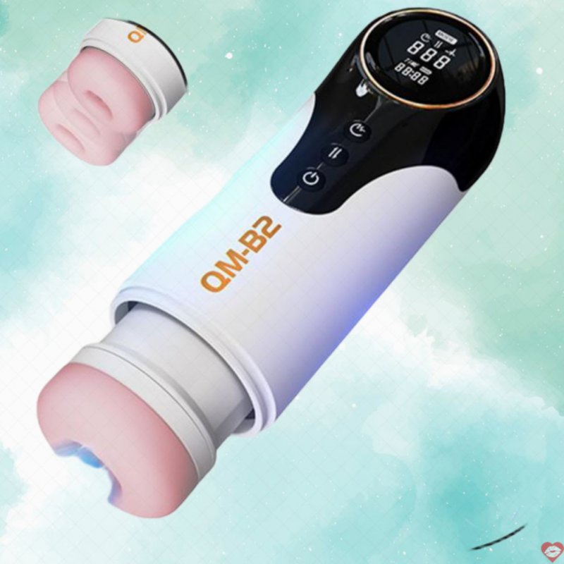 Máy Thủ Dâm QM B2 Rung Thụt Co Bóp Như Thật Giúp Bạn Thăng Hoa