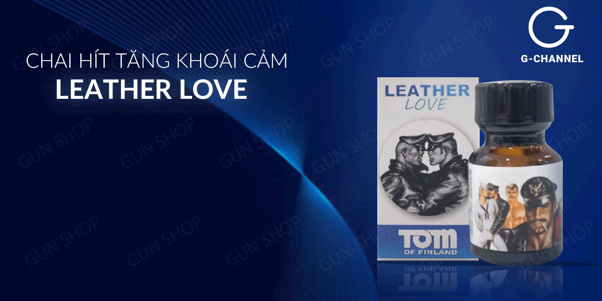 Mua Chai hít tăng khoái cảm Popper Tom Of Finland Leather Love - Chai 10ml hàng xách tay Mua Chai hít tăng khoái cảm Popper Tom Of Finland Leather Love - Chai 10ml hàng xách tay