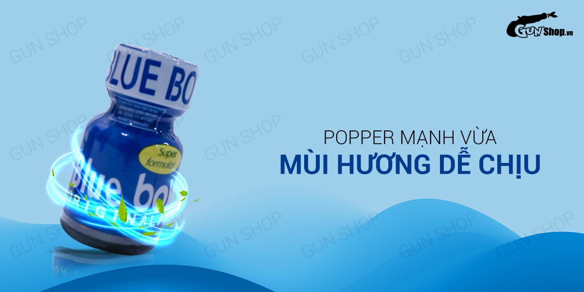  Địa chỉ bán Chai hít tăng khoái cảm Popper Blue Boy - Chai 10ml giá tốt