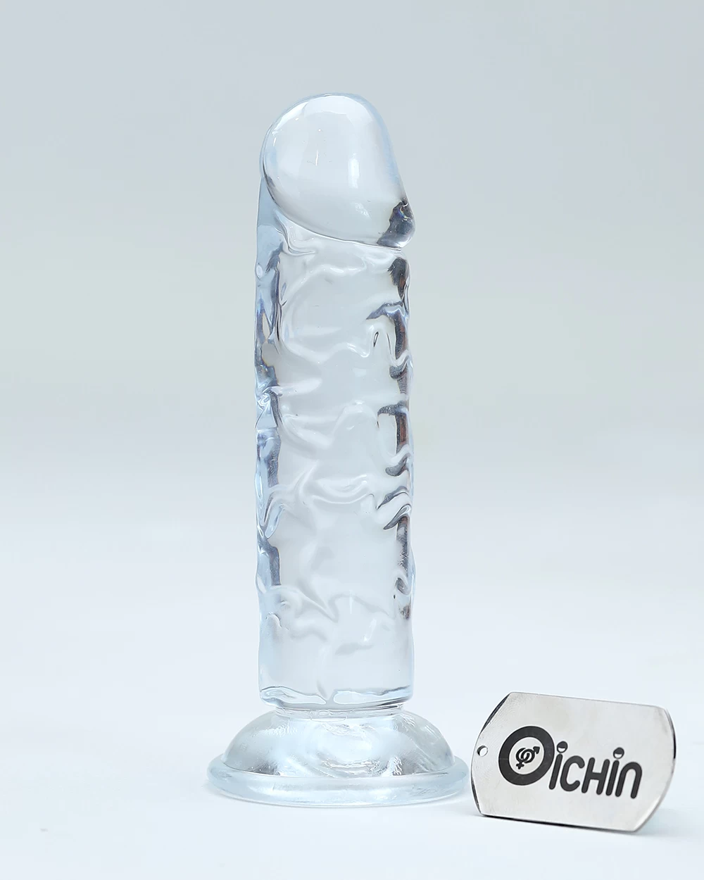 Jeusn G-Spot Dildos silicone trong suốt gắn tường 3 size tùy chọn 