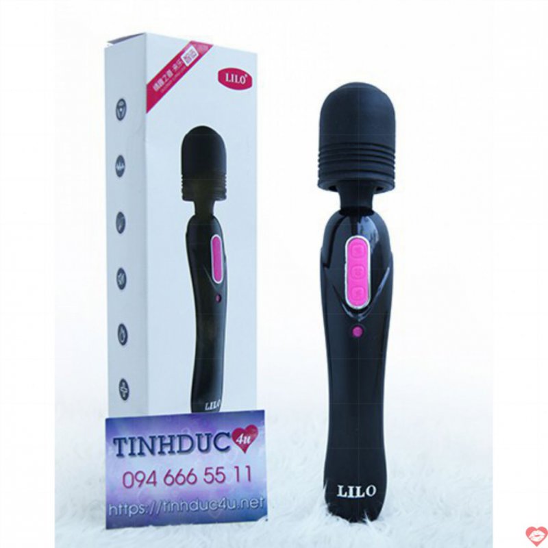 Máy massage LILO rung 2 đầu kích thích điểm G âm đạo 