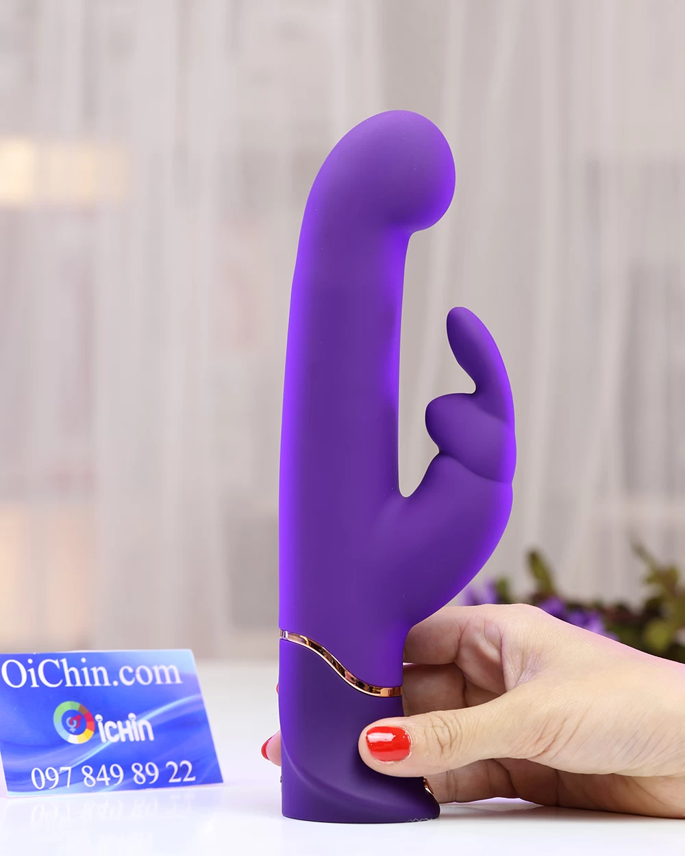 Fifty Shades of Grey Greedy Girl Rung Thụt Silicone Cao Cấp 